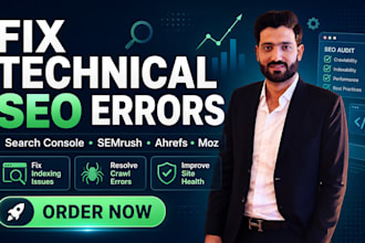 fix technical seo errors in search console semrush and ahrefs to rank higher