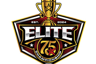 design awesome champion trophy logo with unlimited revision