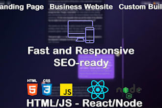 create custom website for your startup