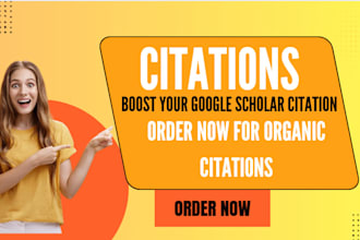 boost organic citations for your articles on google scholar