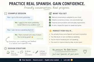 be your spanish and english language buddy