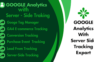 setup web analytics 4 and server side tracking with gtm