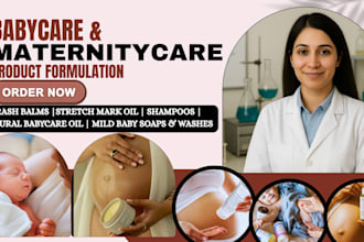develop baby care maternity care lotions creams balm baby bodycare formulation