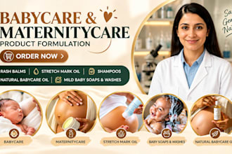 develop baby care maternity care lotions creams balm baby bodycare formulation