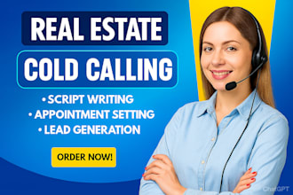 cold calling real estate, cold calling cleaning service cold caller