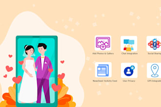 develop a professional matrimonial  website with advanced features