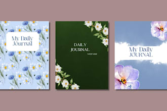 create custom journal and planner covers