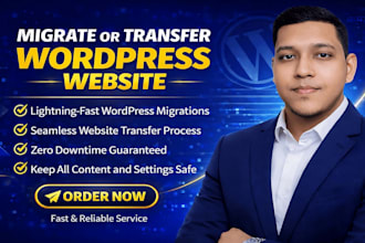 migrate wordpress website to new host