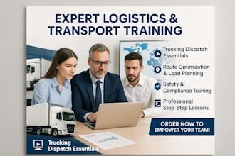 create logistics and dispatch course freightbroker transport lessons sops video