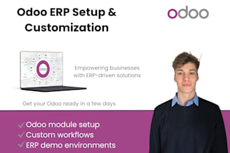 configure and customize odoo erp and CRM for your business