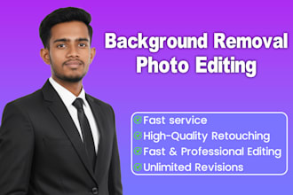 do background removal and photo editing photoshop