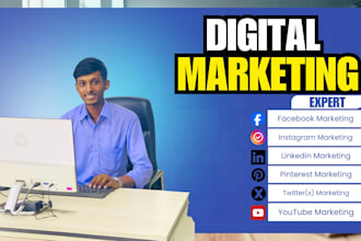 be digital marketing expert and social media marketing