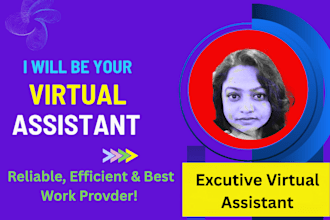 be your executive personal virtual assistant