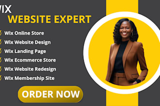wix website design wix landing page wix ecommerce redesign wix membership site