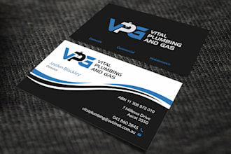 design business card and letterhead and branding stationery