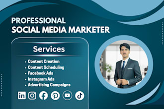 be your professional social media marketer