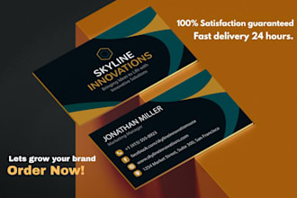 design modern, luxury, and qr code business cards