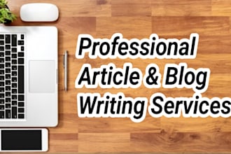 write SEO optimized articles