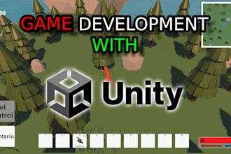 make your 3d game in unity for you for android and pc