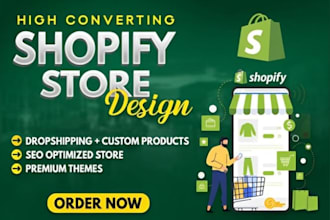 design a premium shopify single product store for maximum conversions