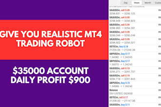 provide a realistic mt4 trading robot fully automatic for new and old trader