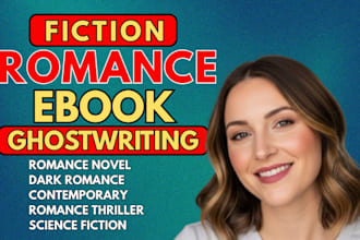 be ebook ghostwriter, romance ghostwriter, romance writing, fantasy ebook writer