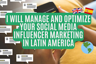 manage and optimize your social media influencer marketing