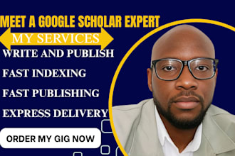backdate, write and publish article in a peer reviewed journal google scholar