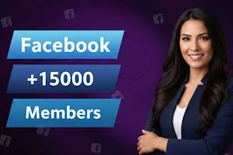 5,000 facebook group members to boost engagement