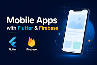 make a professional app or web with flutter and firebase