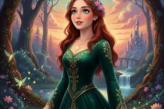 do disney cartoon portrait