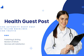 do guest post on health with authority backlinks