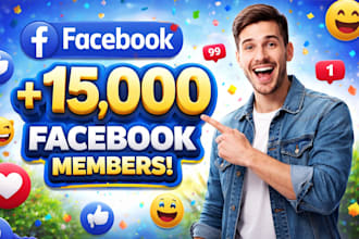 get 5,000 real people into your facebook group