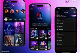 develop ai music composer app, ai music recommendation app, ai beat maker app