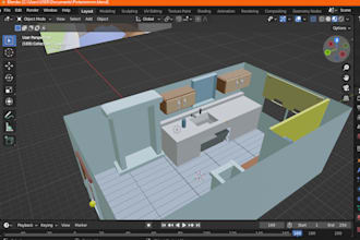 create 3d low poly models, game assets, roblox 3d masks and lowpoly designs