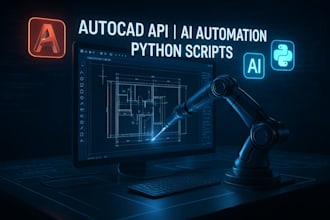 build autocad api automation with python machine learning and ai integration