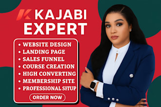 kajabi website, kajabi landing page, kajabi online course, kajabi sales funnel