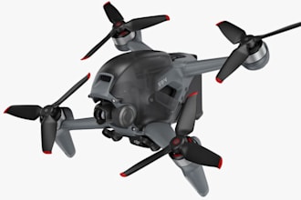 design and model custom drone uav and quadcopter in 3d fpv drones and custom
