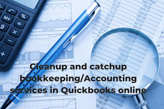 do bookkeeping and accounting by using quickbooks online