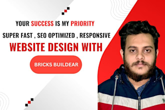 build your wordpress business website with bricks builder