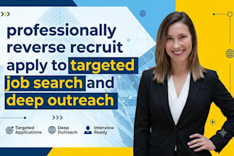 reverse recruit job hunting, apply for jobs, hybrid jobs and deep outreach