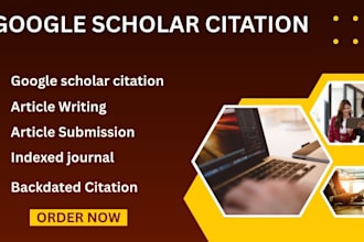 cite paper reference article, backdate, to increase google scholar citations