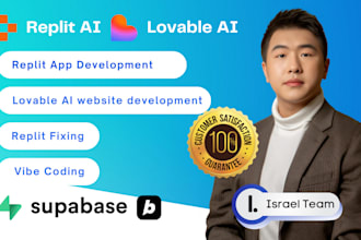 develop replit app fix replit bug lovable ai website replit expert base44 expert