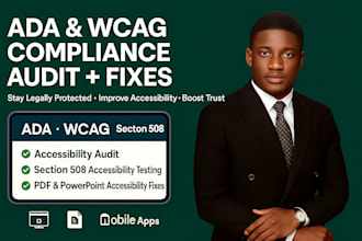 audit and fix your website or PDF for ada, wcag, and section 508 compliance