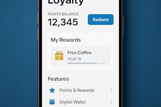 develop loyalty app, loyalty wallet app, loyalty program app, reward app