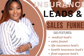 insurance leads, insurance leads sales funnel, health insurance, life settlement