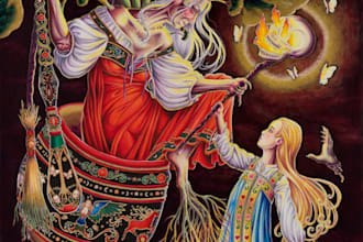 create magical fairy tale illustrations for your middle grade or ya book