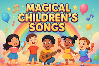 write sing children song kids music nursery rhyme christmas song lullaby jingle