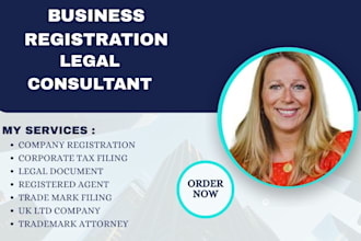 register your trademark, handle business registration set up a business address