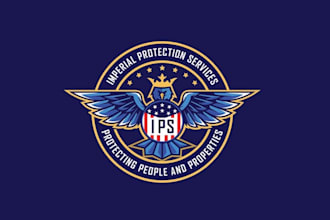 design imperial protection services logo